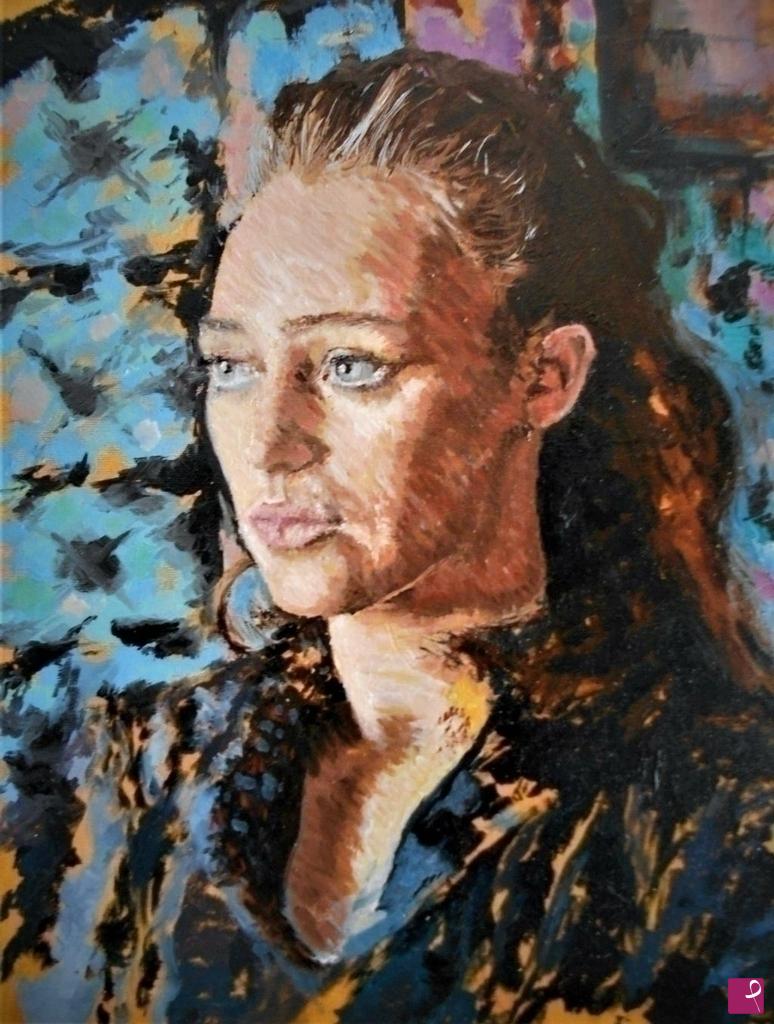quadri in vendita online -  Ritratto Alycia Debnam Carey