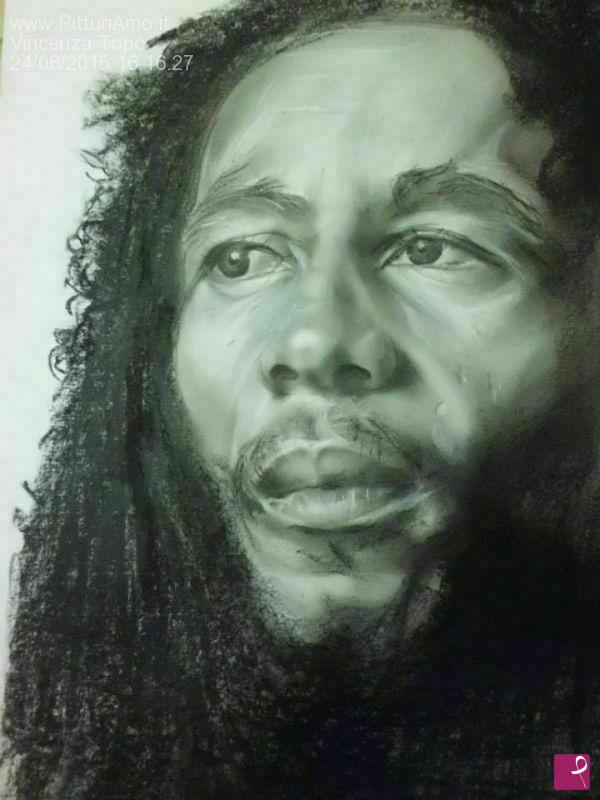 quadri in vendita online - Ritratto Bob Marley