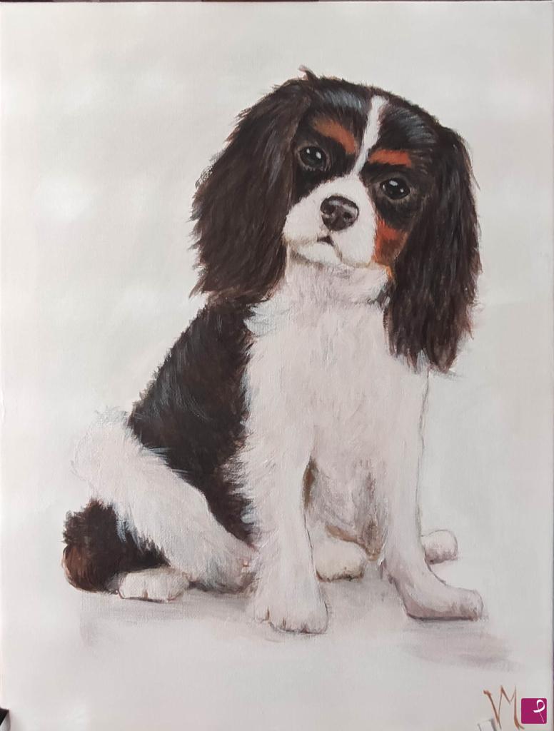quadri in vendita online - Ritratto Cavalier King 