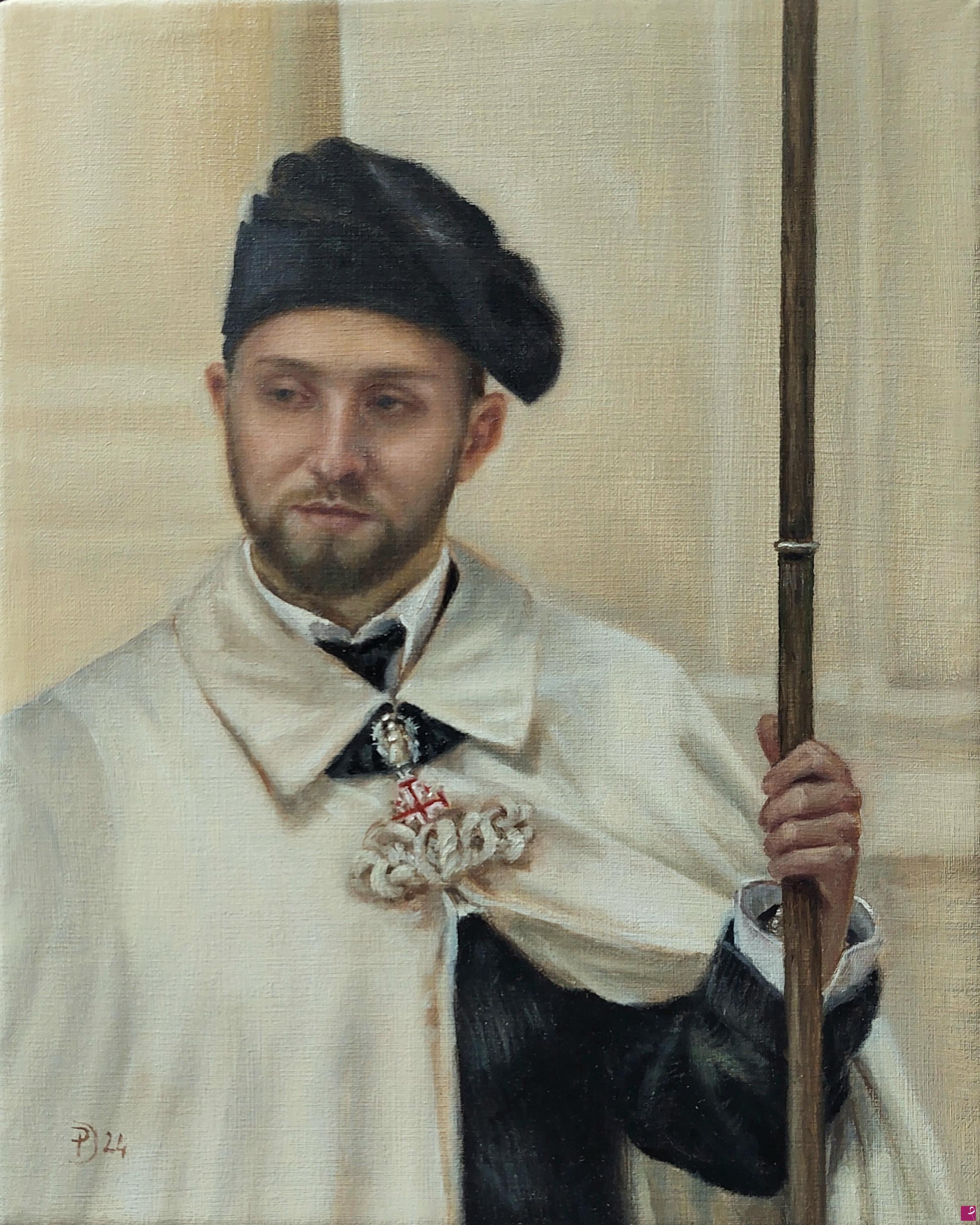 quadri in vendita online - Ritratto del Commendatore Alessandro Allegra