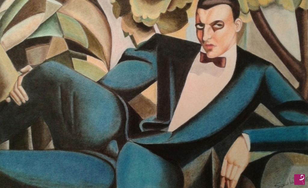 quadri in vendita online - Ritratto del Marchese d'Afflitto