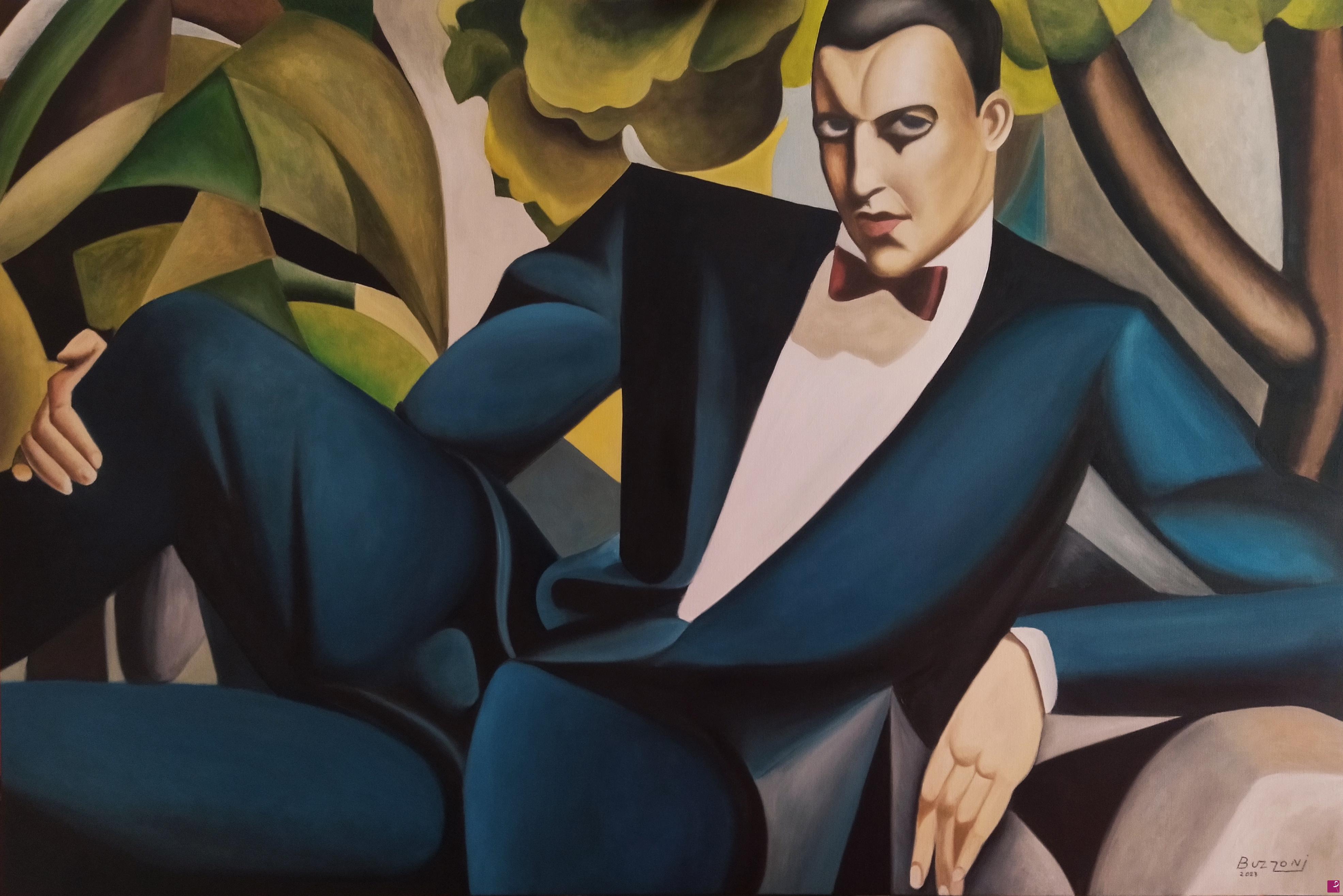 quadri in vendita online - Ritratto del marchese d'afflitto tamara de lempicka 