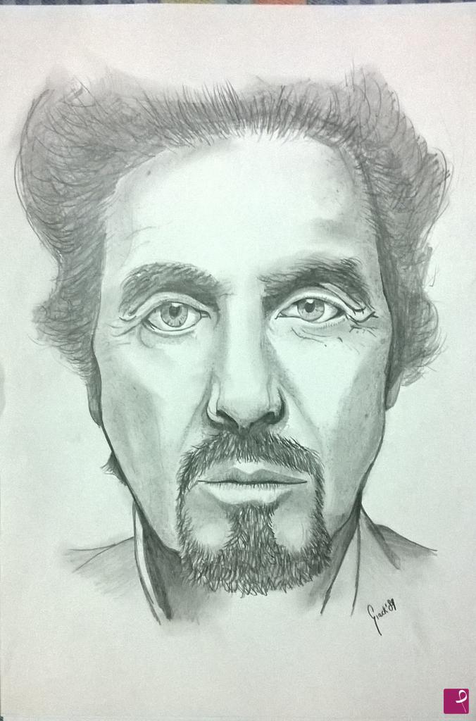 quadri in vendita online - Ritratto di Al Pacino
