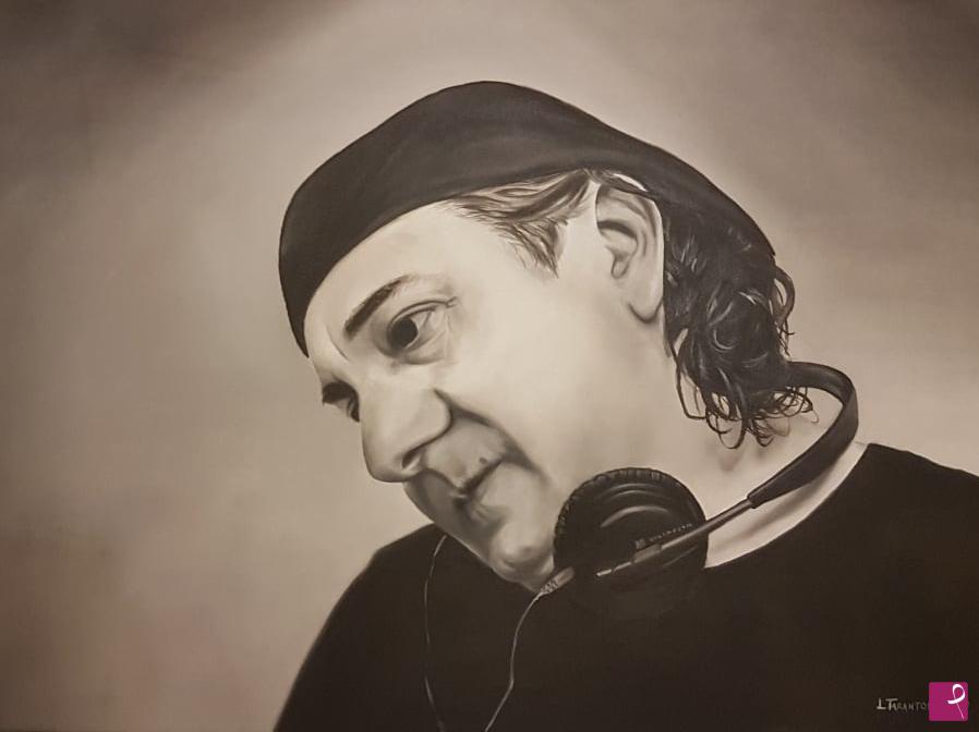 quadri in vendita online - Ritratto di Dj Piero Boogaloo