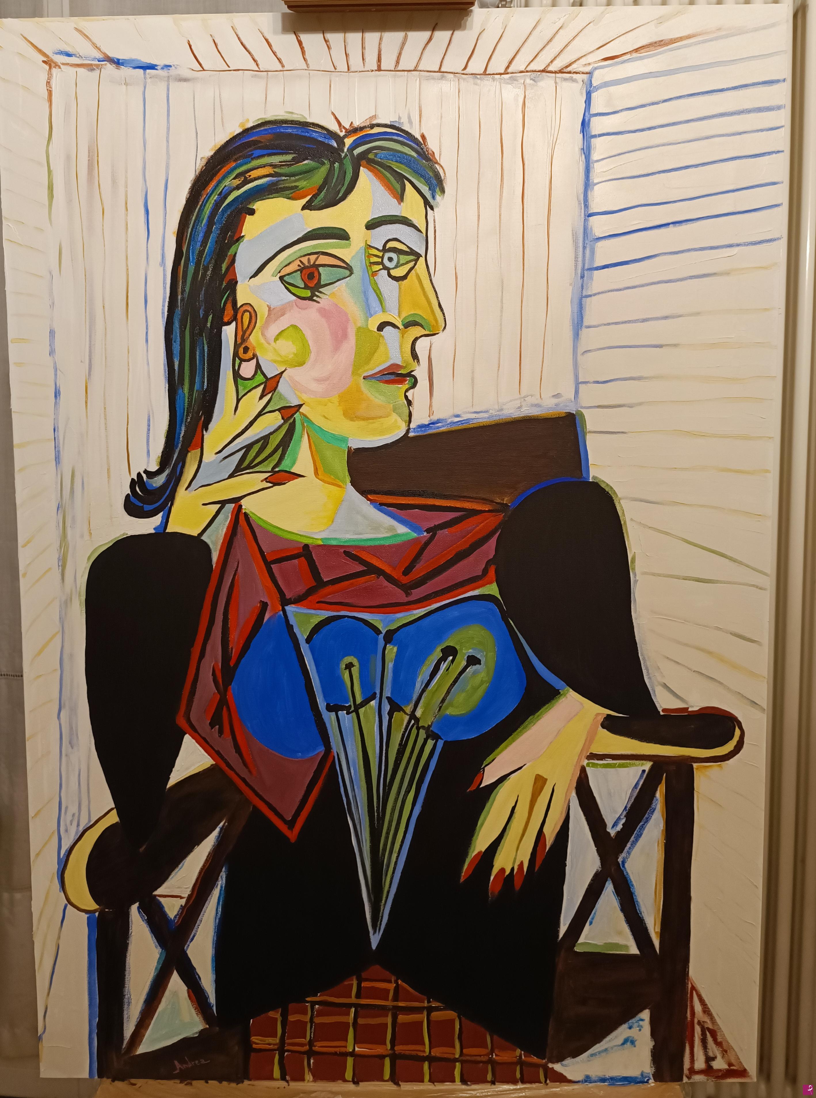 quadri in vendita online - Ritratto di Dora Maar 
