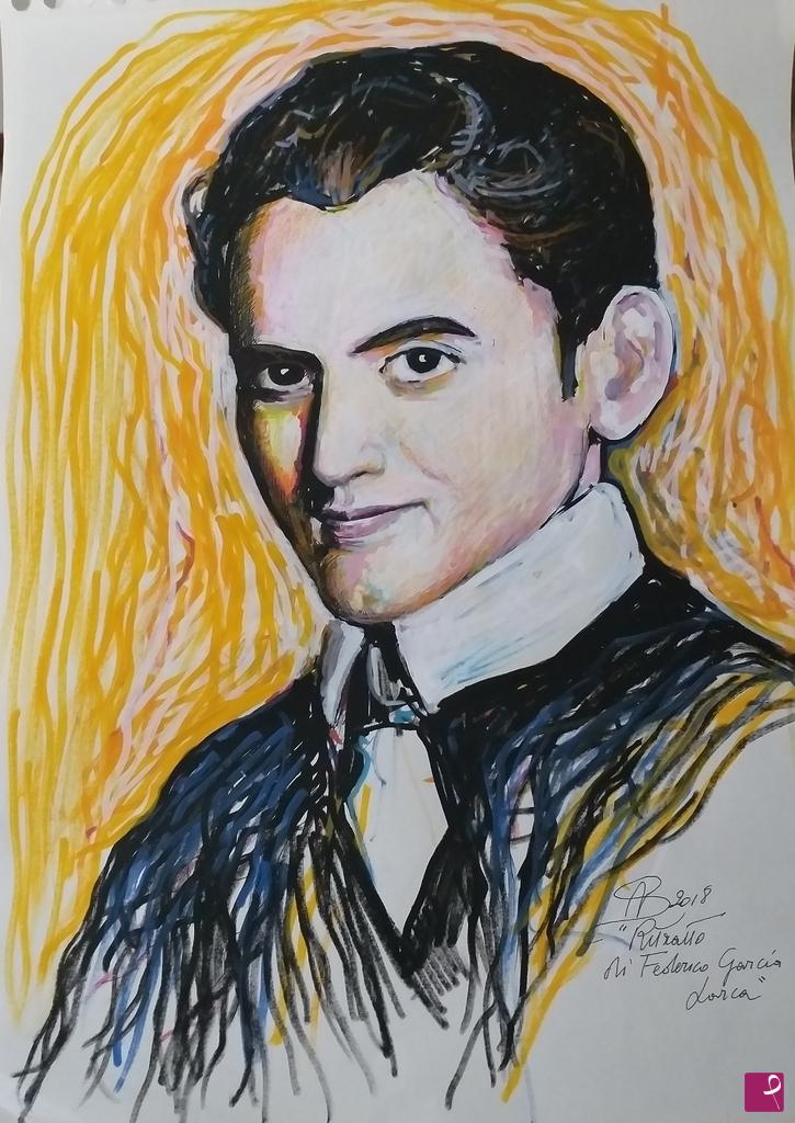 quadri in vendita online - Ritratto di Federico García Lorca 