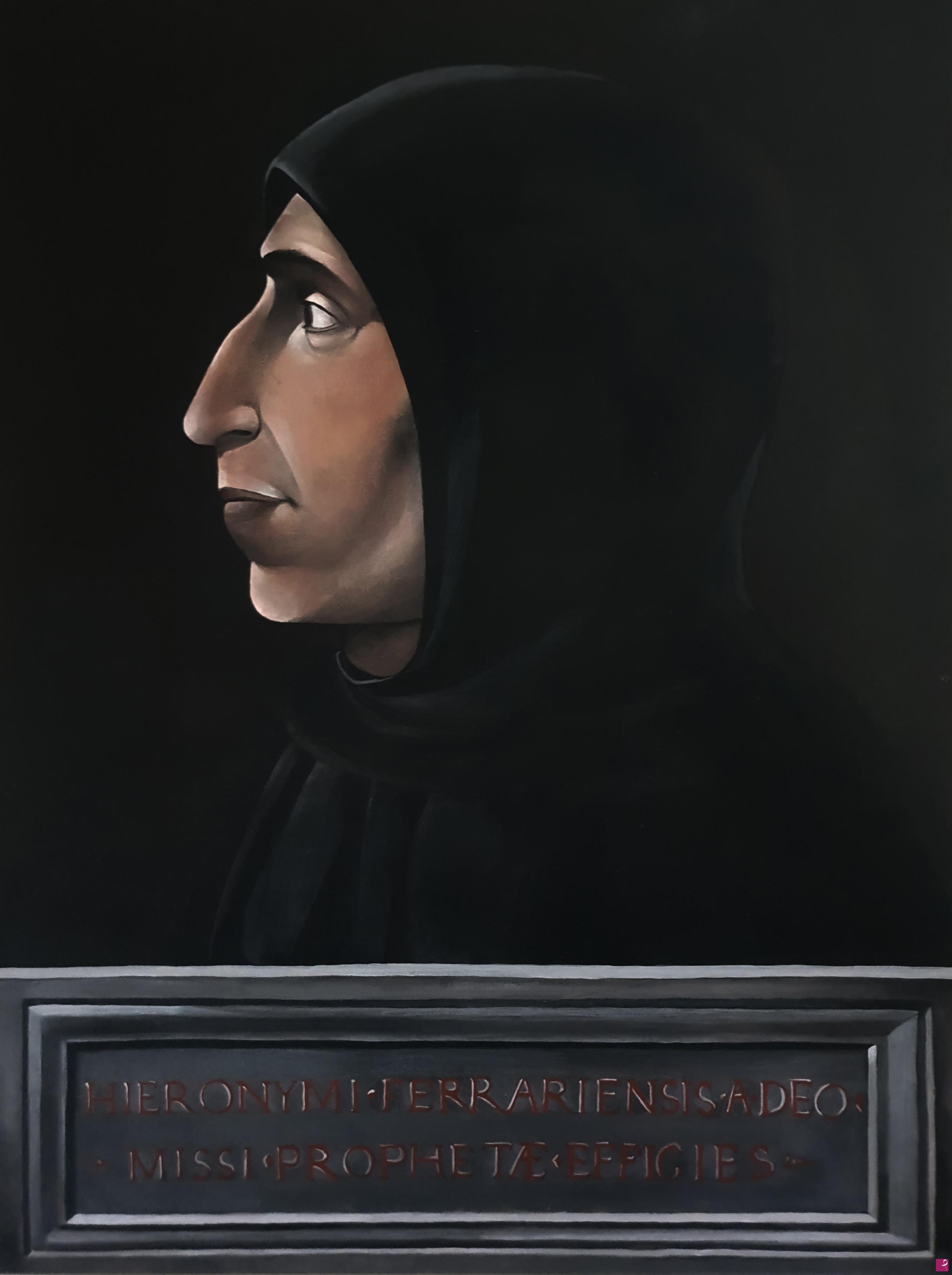 quadri in vendita online - Ritratto di Fra' Girolamo Savonarola 