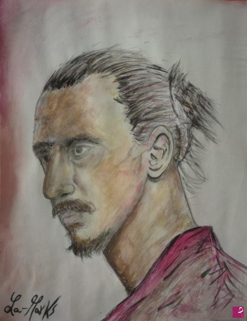 quadri in vendita online - Ritratto di Ibra