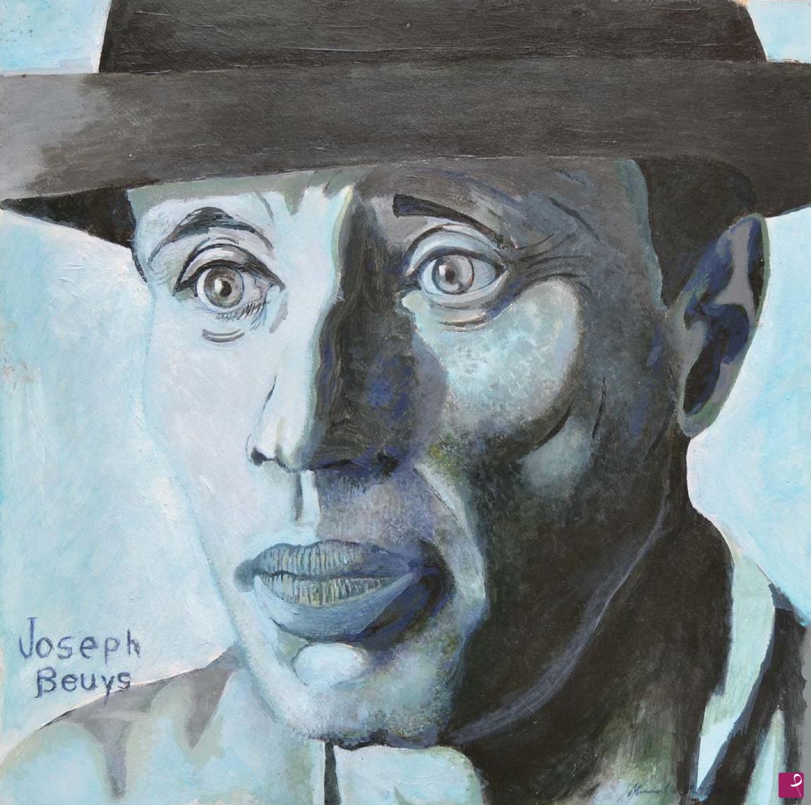 quadri in vendita online - Ritratto di Joseph Beuys.