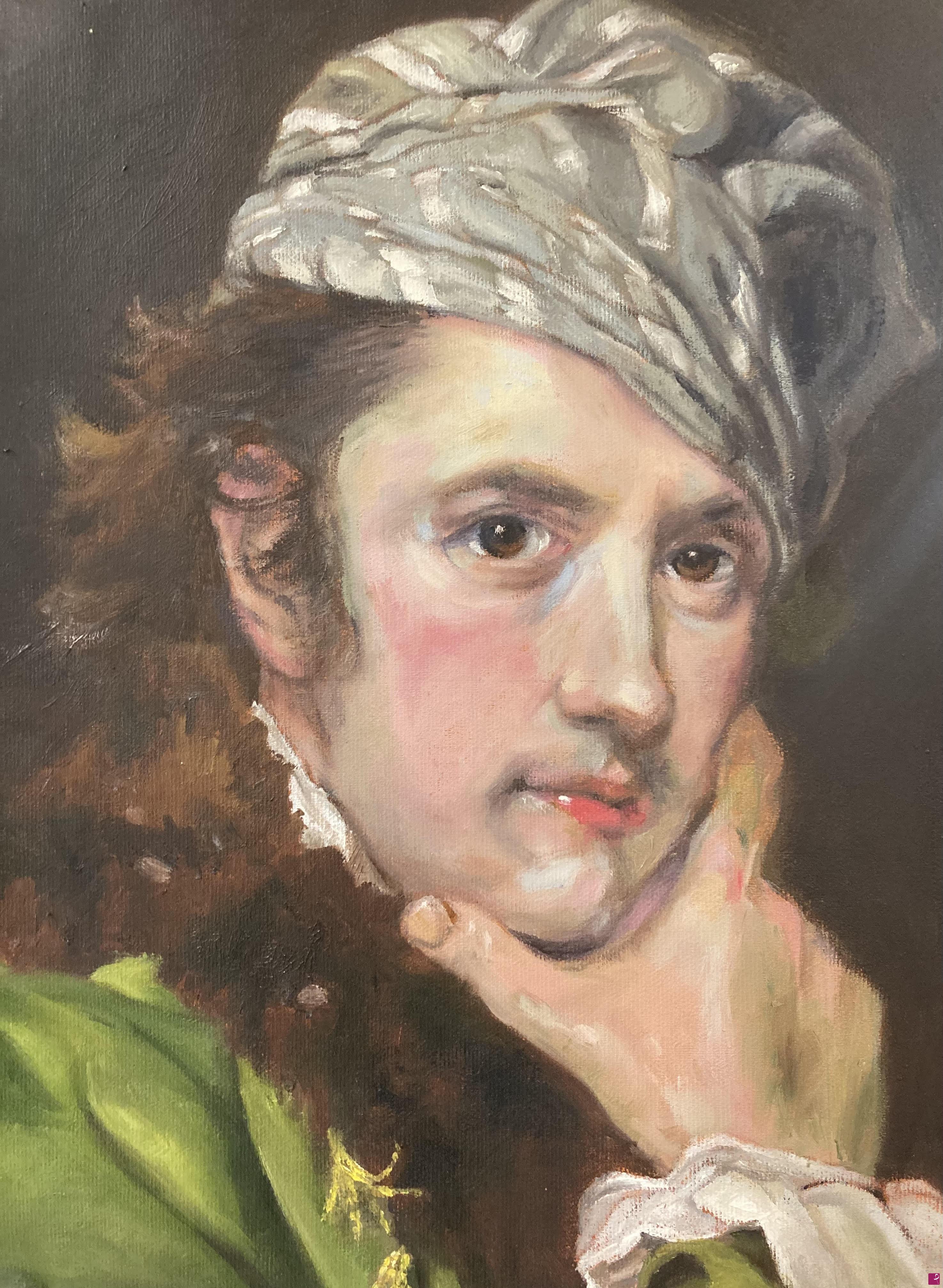 quadri in vendita online - Ritratto di Joseph Wright ( Mastercopia ) 