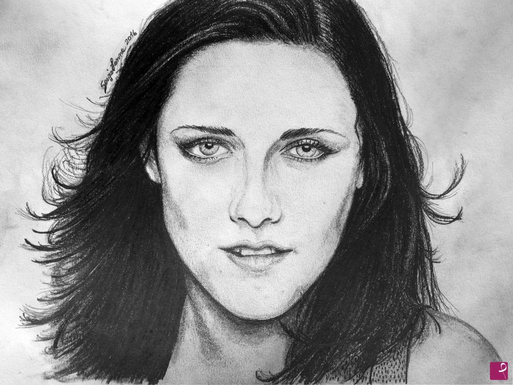 quadri in vendita online - Ritratto di Kristen Stewart