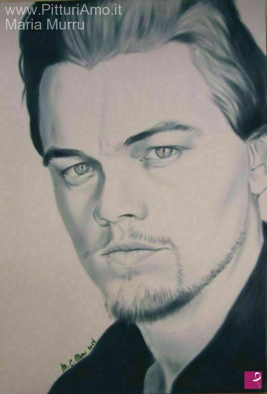 quadri in vendita online - Ritratto di Leonardo di Caprio
