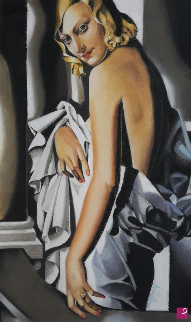 quadri in vendita online - Ritratto di Marjorie Ferry