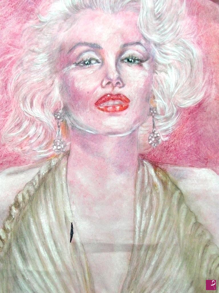 quadri in vendita online - ritratto di marylin