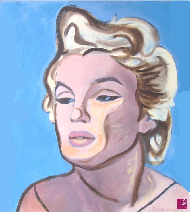 quadri in vendita online - " Ritratto di Marylin "