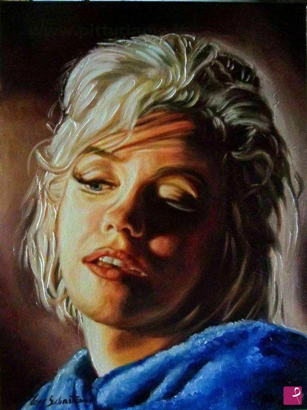 quadri in vendita online - Ritratto di Marylin Monroe