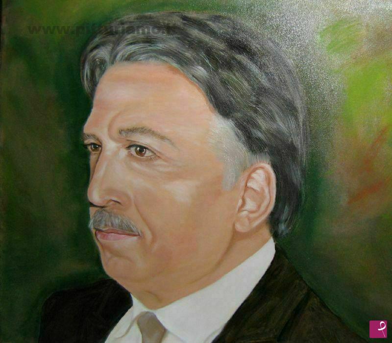 quadri in vendita online - Ritratto di mio marito