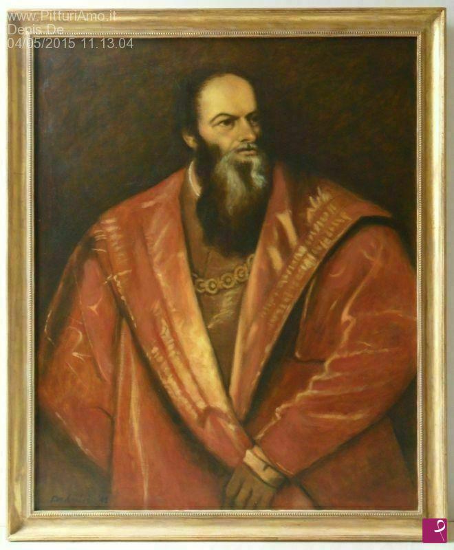 quadri in vendita online - Ritratto di Piero Aretino