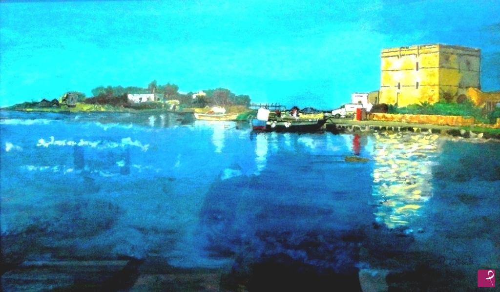 quadri in vendita online - Ritratto di Porto Cesareo