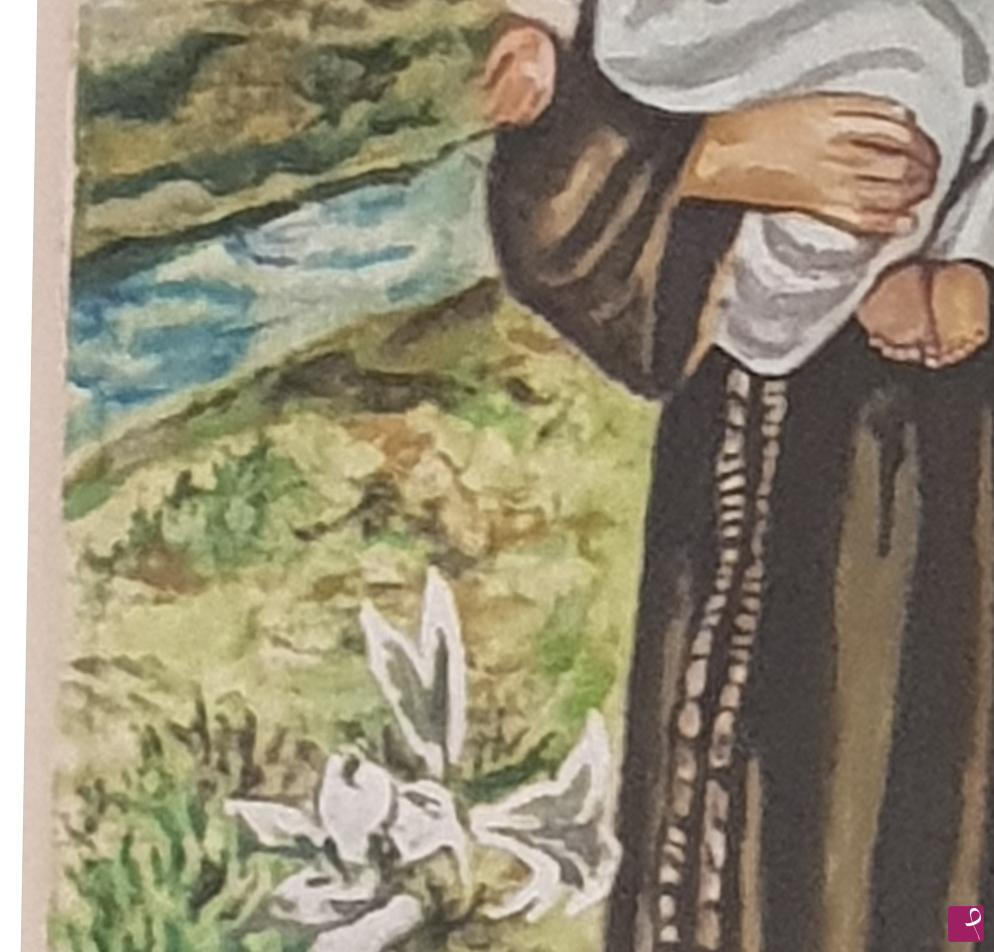 quadri in vendita online - Ritratto di Sant' Antonio di Padova