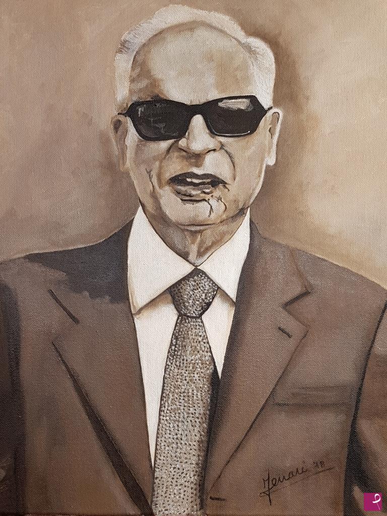 quadri in vendita online - Ritratto di un grande uomo  ANTONIO POETA