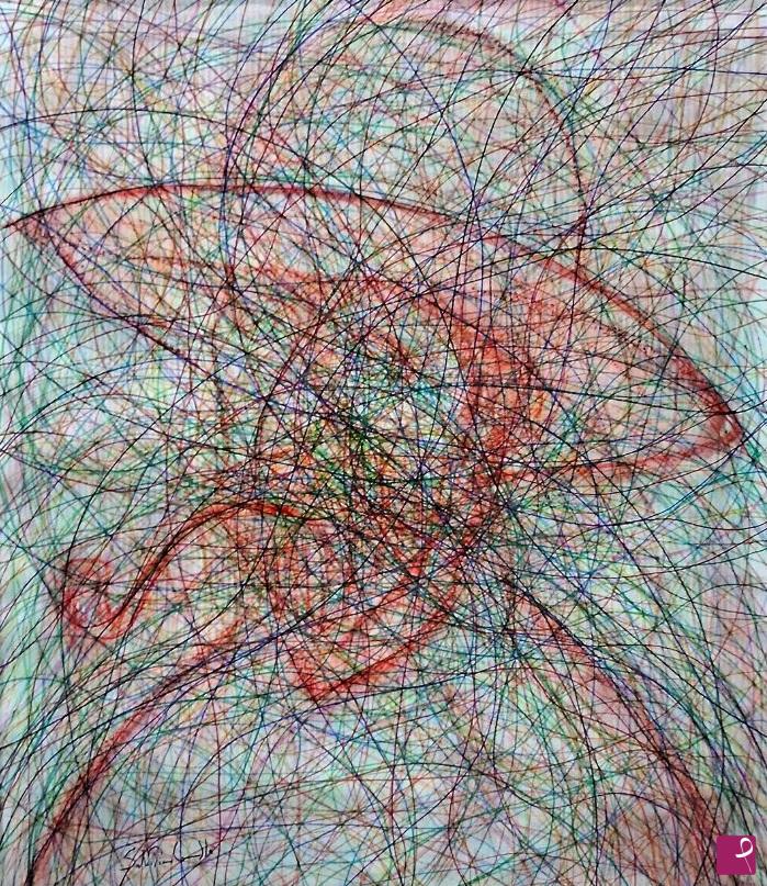 quadri in vendita online - Ritratto di Van gogh con cappello e pipa
