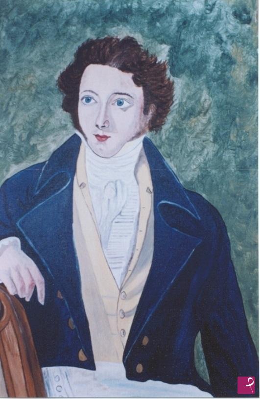 quadri in vendita online - Ritratto di Vincenzo Bellini