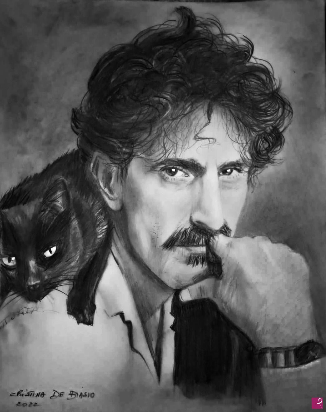 quadri in vendita online - ritratto  Frank Zappa