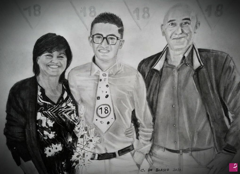 quadri in vendita online - ritratto  i miei  18  anni
