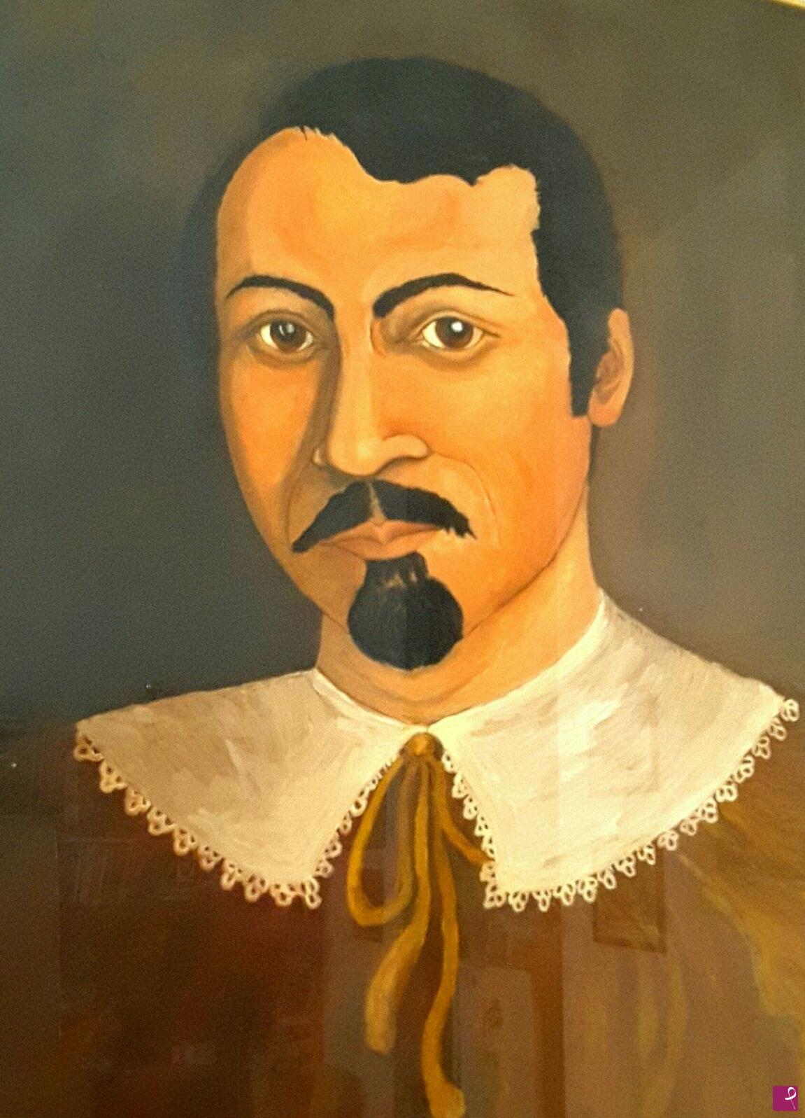 quadri in vendita online - Ritratto in costume