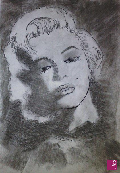 quadri in vendita online - Ritratto Marilyn Monroe