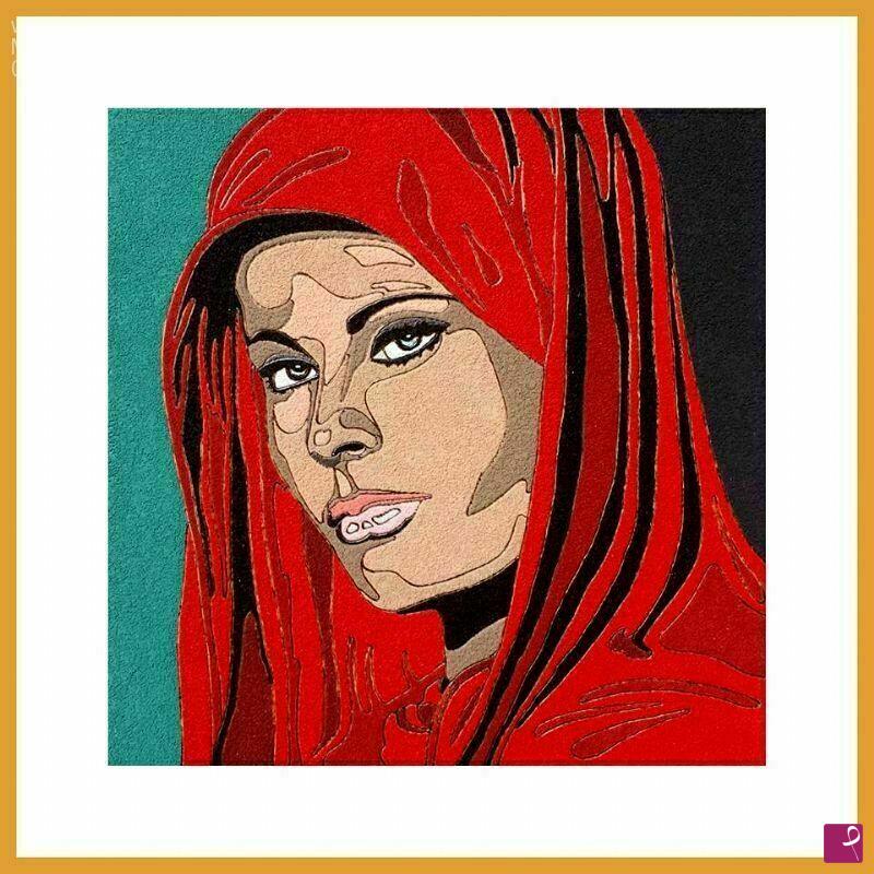 quadri in vendita online - RITRATTO SOFIA LOREN