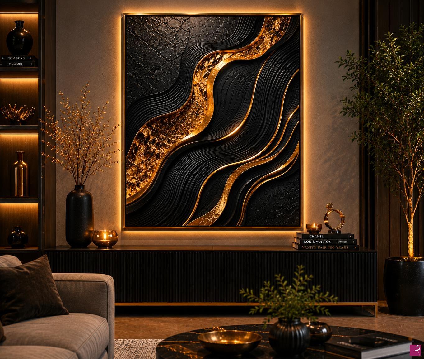 quadri in vendita online - River of Gold