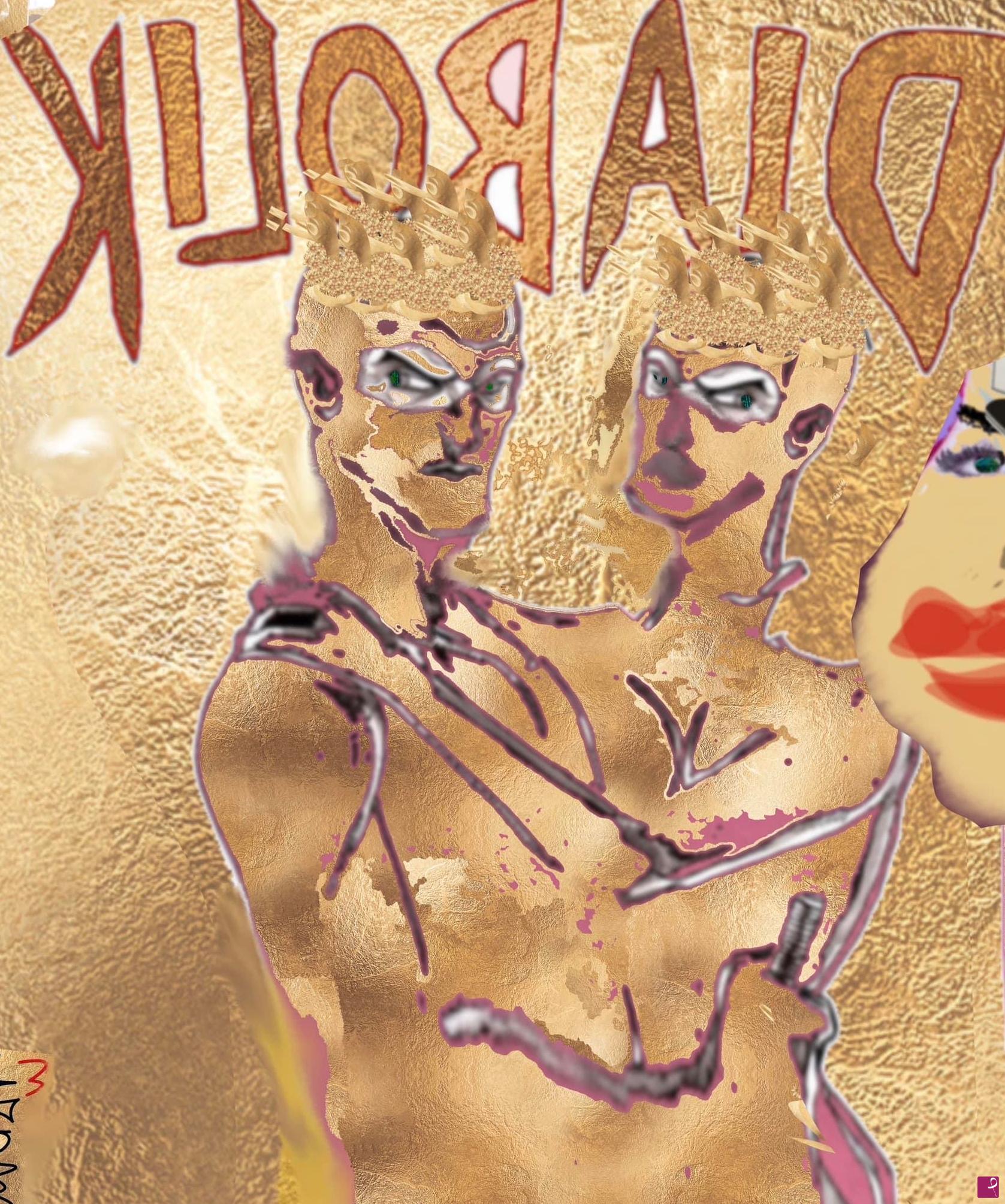 quadri in vendita online - Rivolta di Diabolik