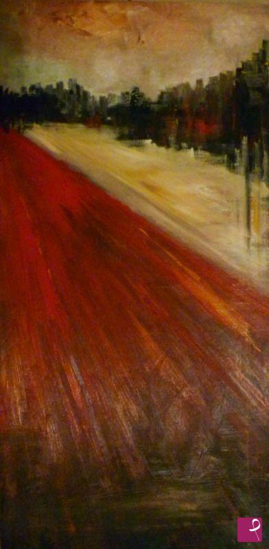quadri in vendita online - Road to Nowhere