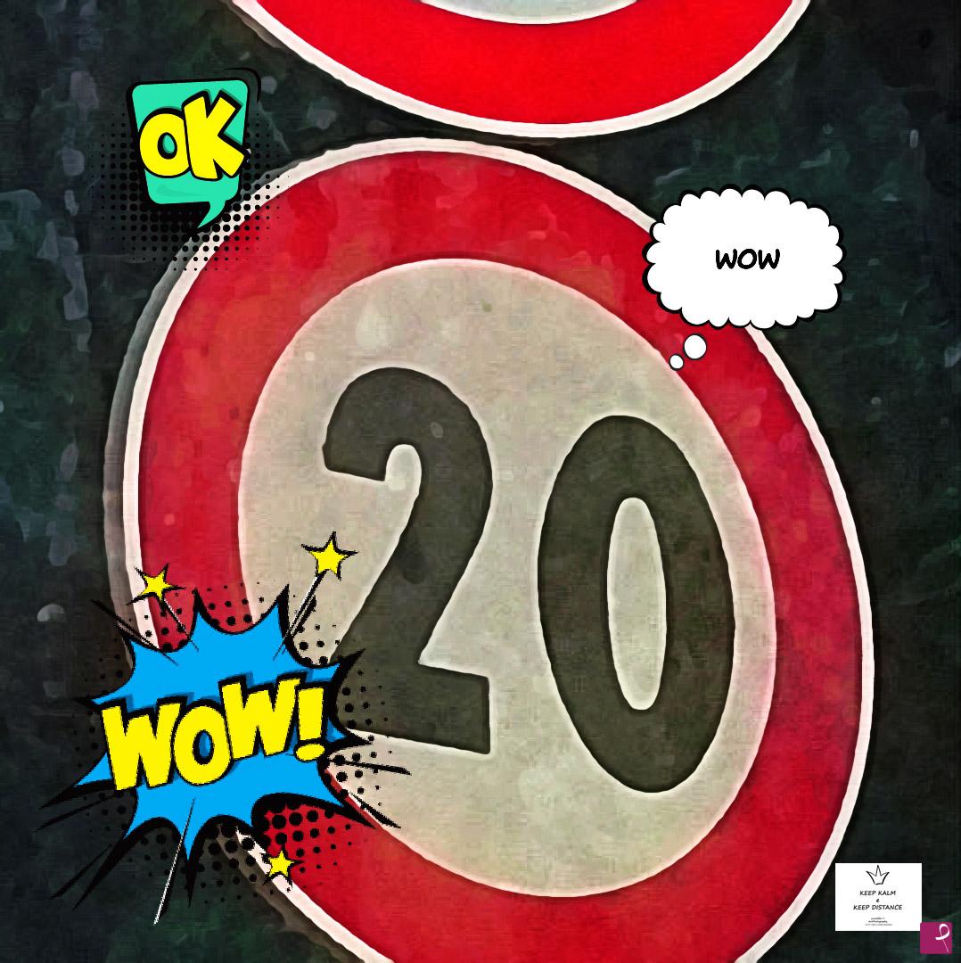 quadri in vendita online - roadsigns cartoon