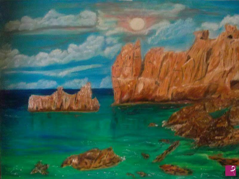 quadri in vendita online - rocce rosse