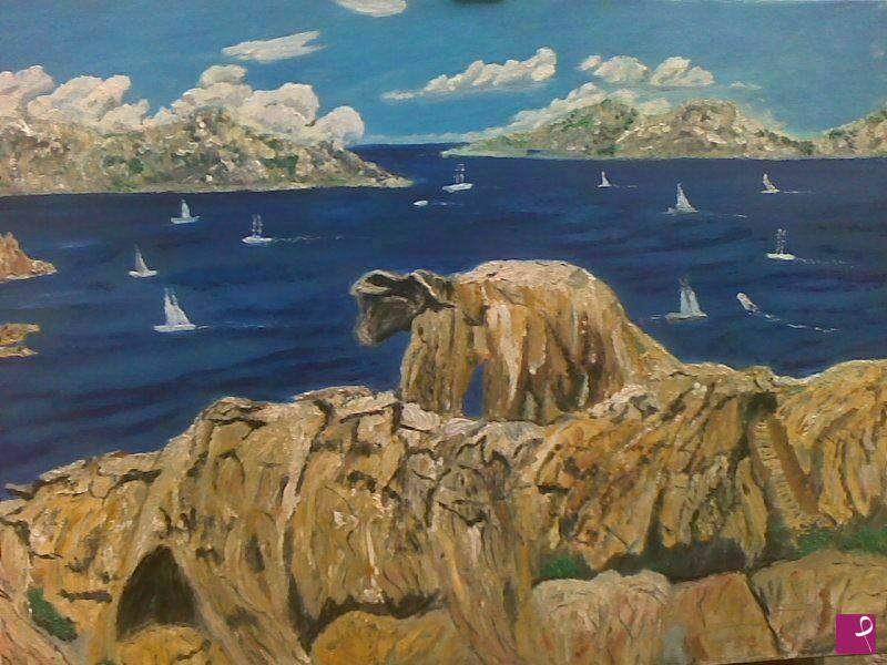 quadri in vendita online - roccia dell'orso