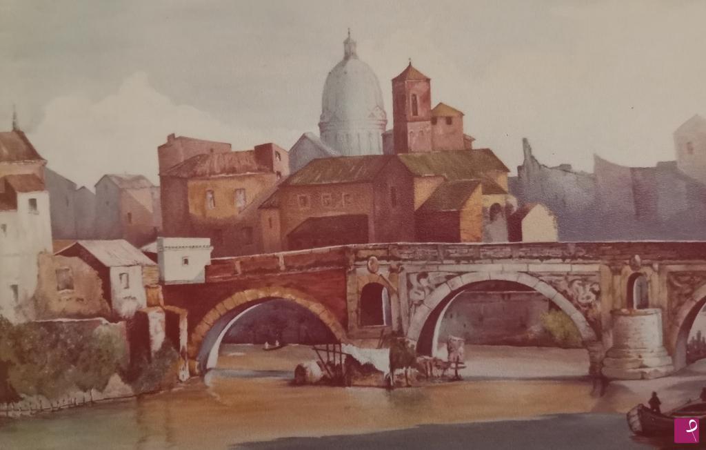 quadri in vendita online - Roma - Biondo Tevere