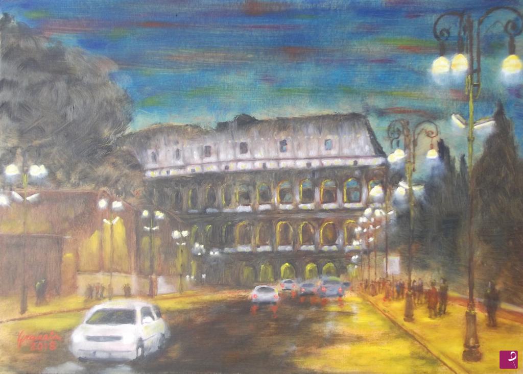 quadri in vendita online - Roma - Colosseo