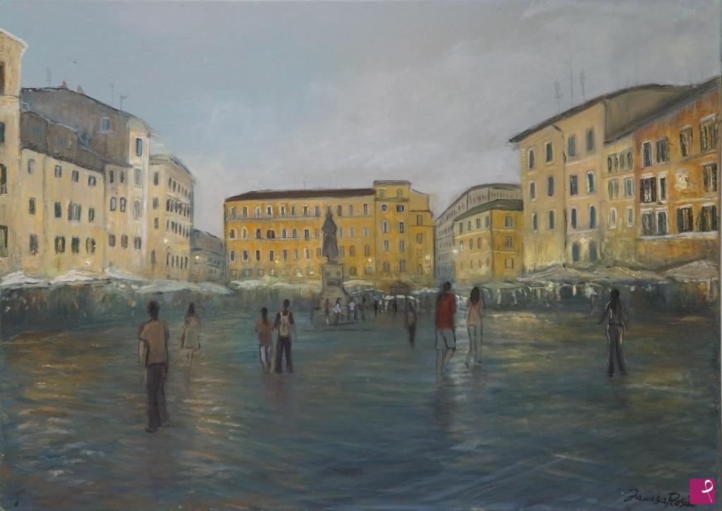 quadri in vendita online - ROMA CAMPO DEI FIORI