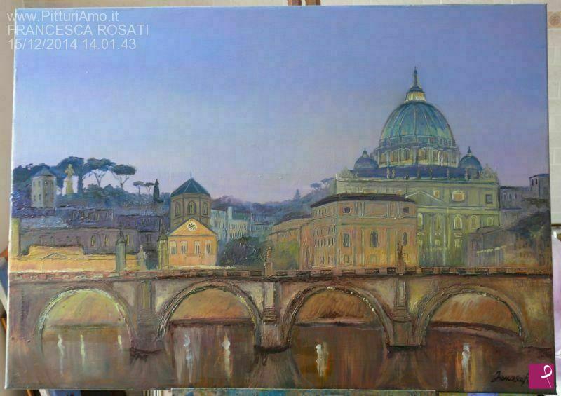 quadri in vendita online - Roma illuminata d'arte (Roma)