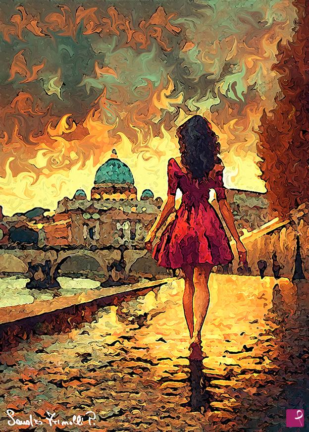 quadri in vendita online - Roma mia