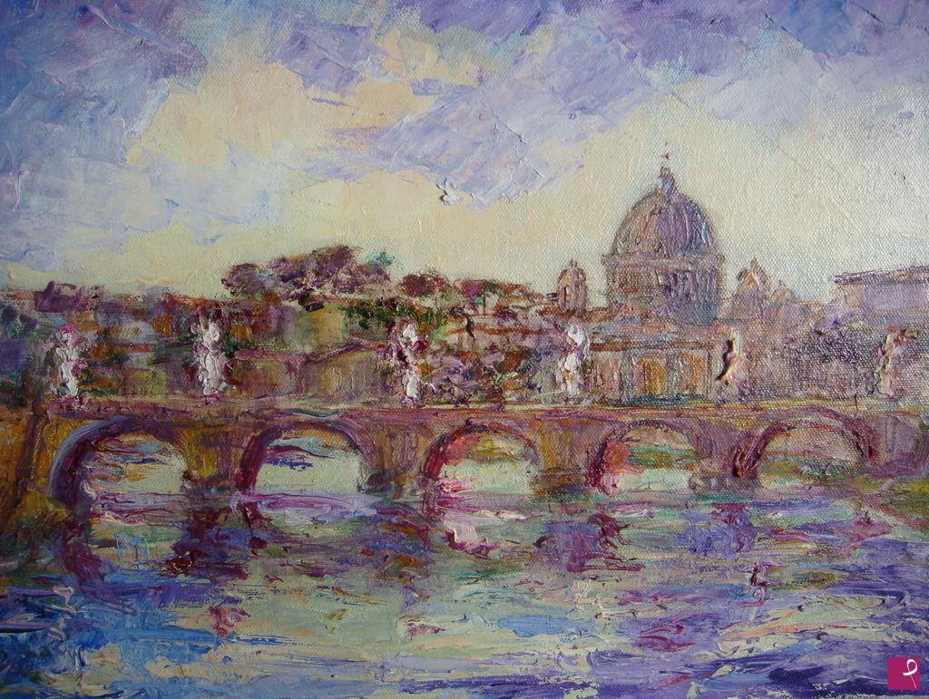 quadri in vendita online - Roma sul Tevere