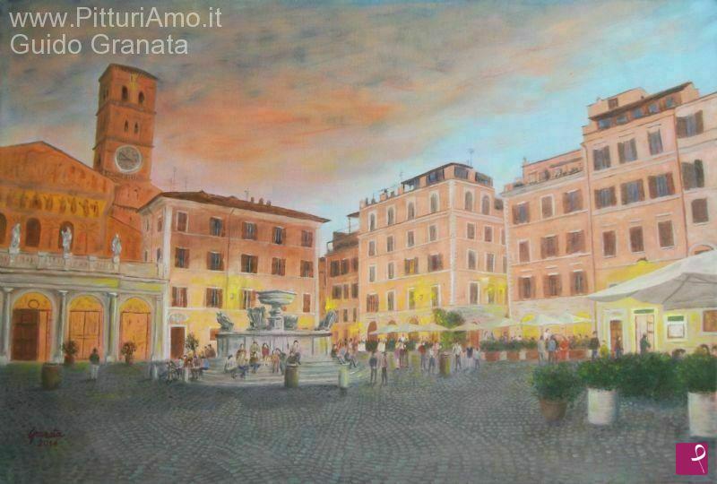 quadri in vendita online - Roma Trastevere