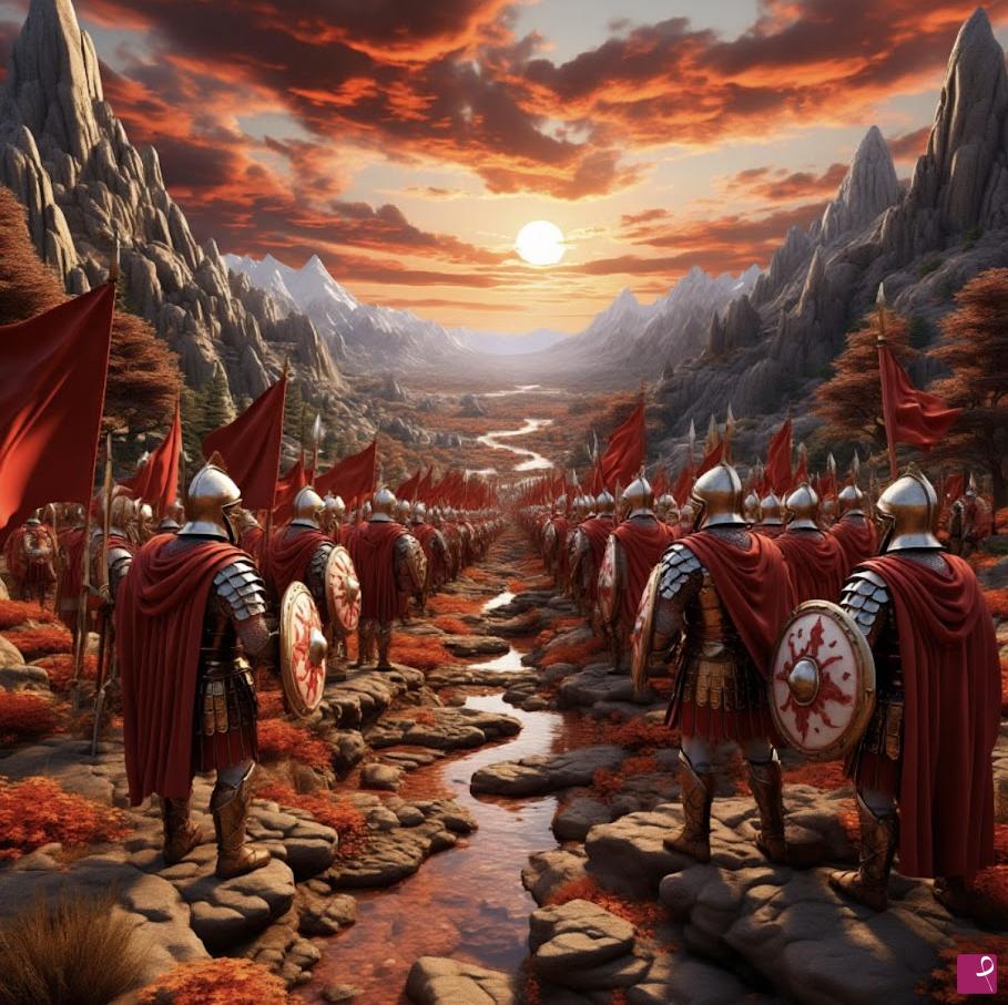 quadri in vendita online - Roman legion