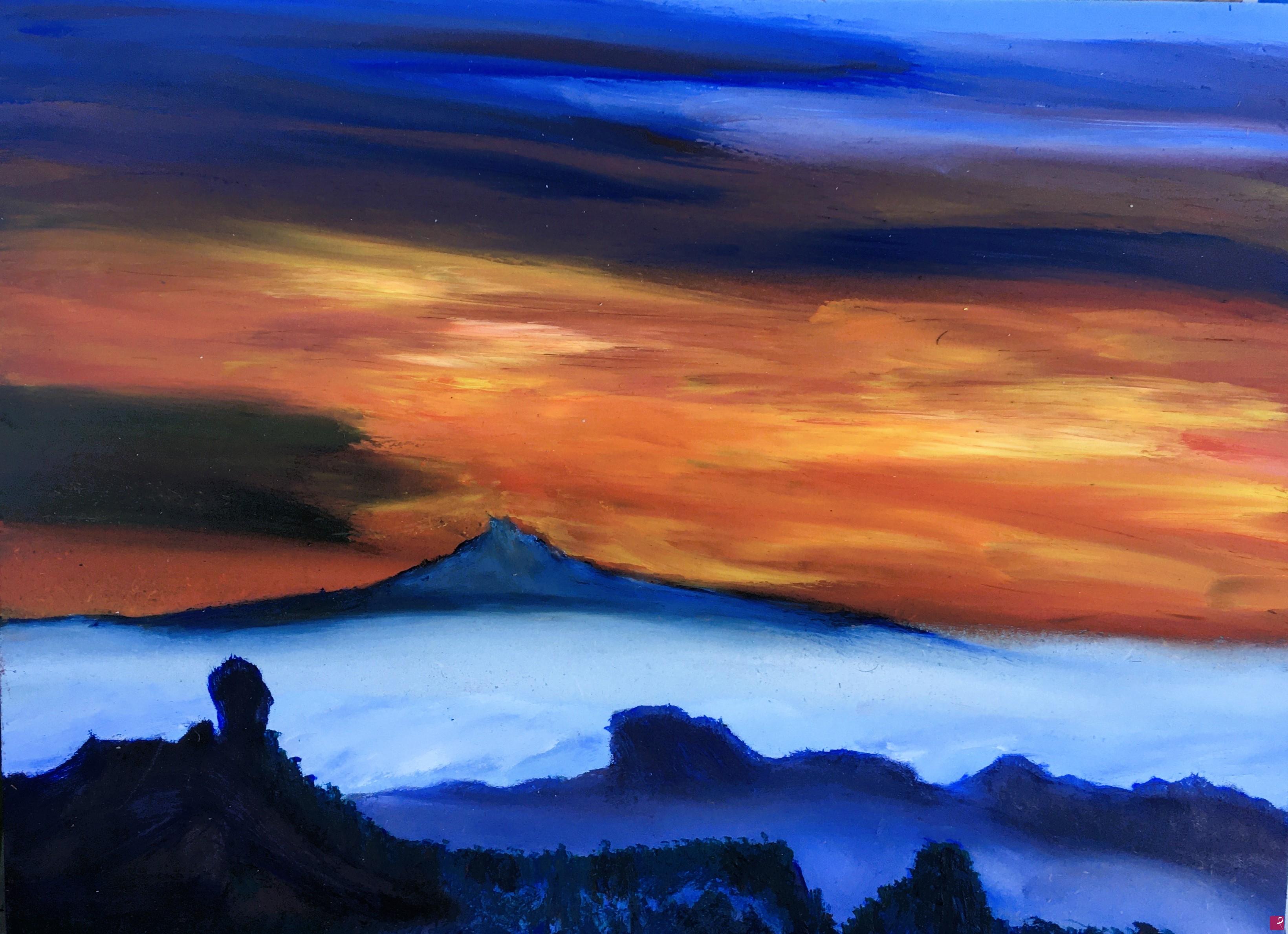 quadri in vendita online - Roque Nublo Teide