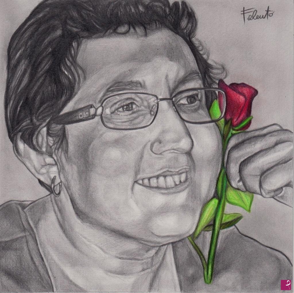 quadri in vendita online - "Rosa"