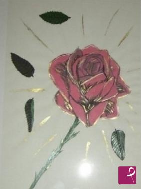 quadri in vendita online - Rosa