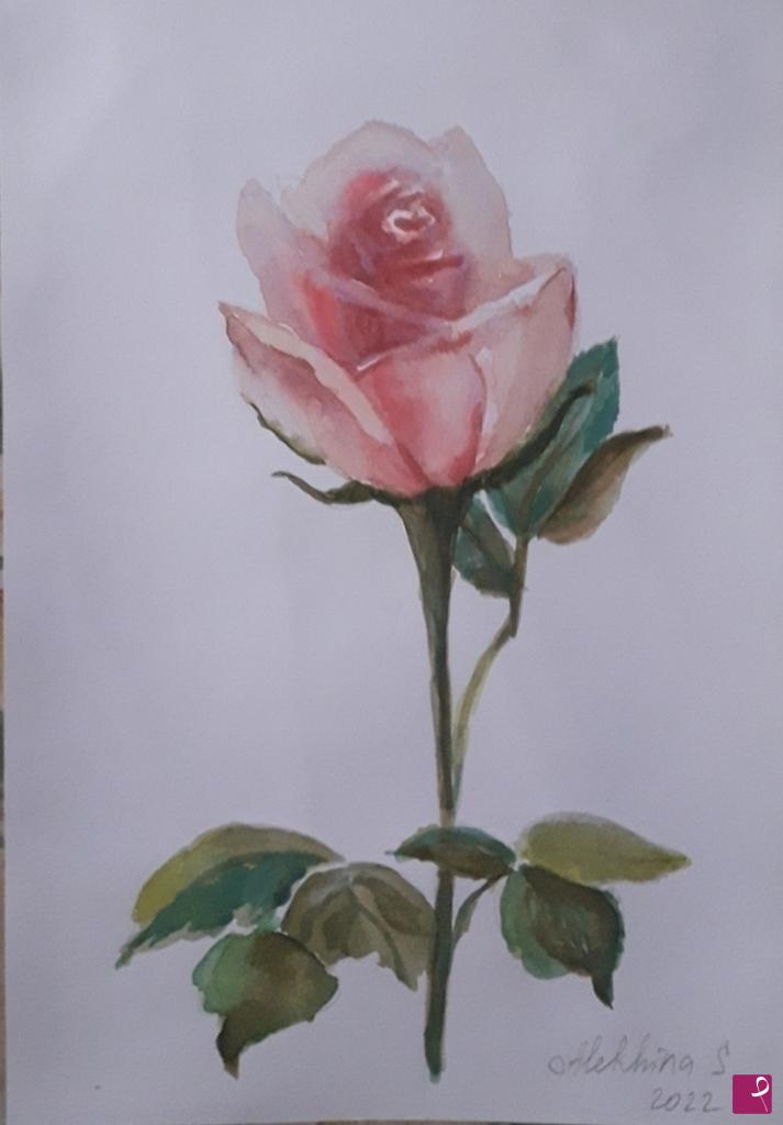 quadri in vendita online - Rosa